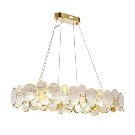 Lampadario sospeso in vetro stile europeo 8 luci E12/E14