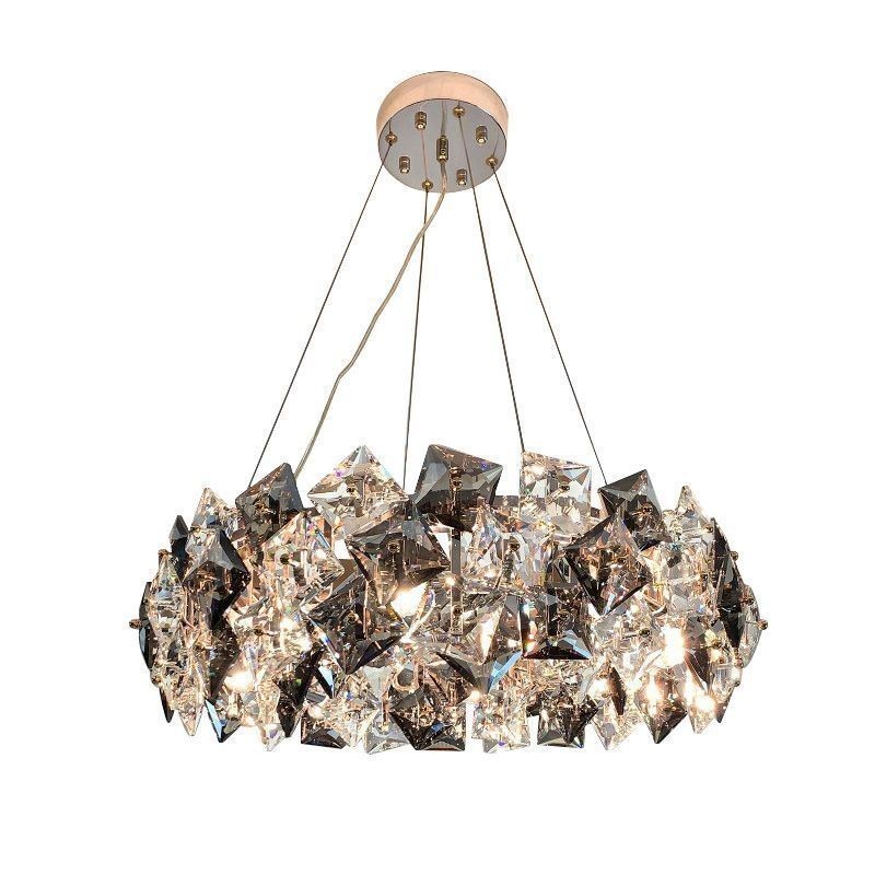 Lampadario moderno minimalista in vetro per soggiorno