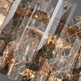 Lampada a sospensione in vetro di lusso, stile europeo, 8/12 luci E12/E14