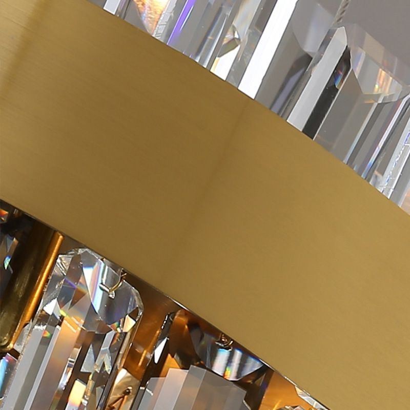 Lampadario a sospensione postmoderno in vetro, 16 luci, attacco E12/E14, 90x40x24 cm