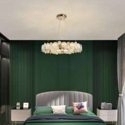 Lampadario a sospensione in vetro stile europeo creativo