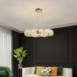Lampadario a sospensione in vetro stile europeo creativo
