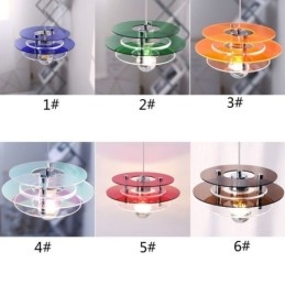 Lampada a sospensione nordica postmoderna in acrilico