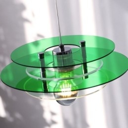 Lampada a sospensione nordica postmoderna in acrilico