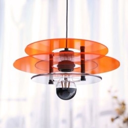 Lampada a sospensione nordica postmoderna in acrilico