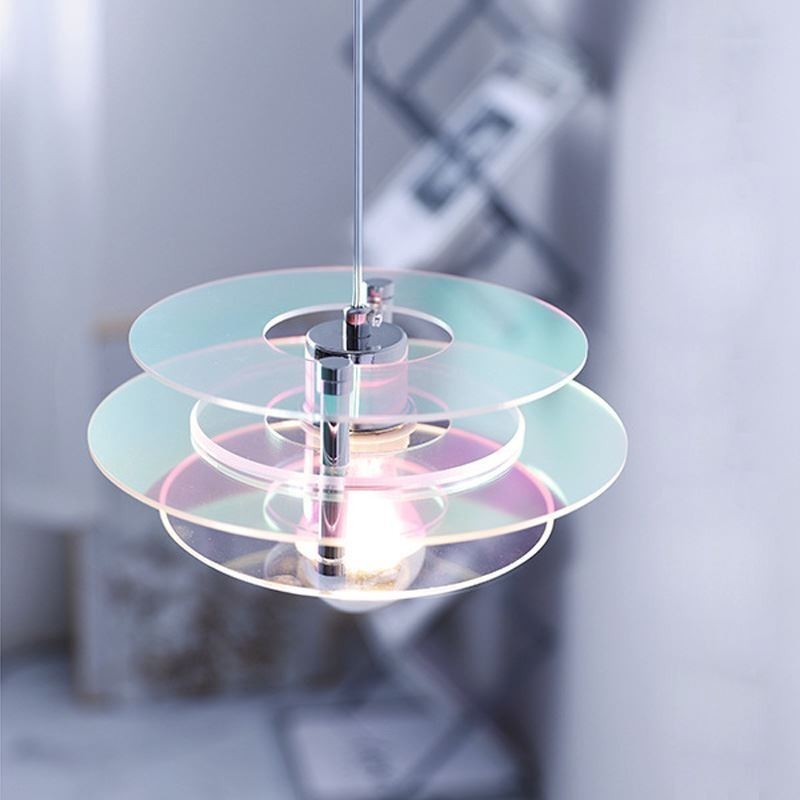 Lampada a sospensione nordica postmoderna in acrilico