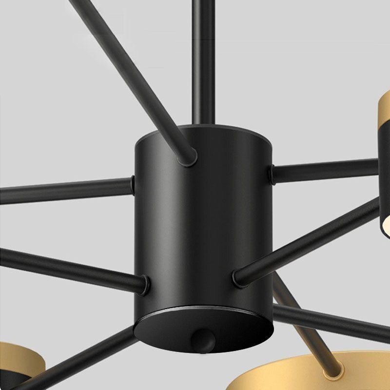 Lampadario a sospensione LED con proiezione di stelle, 6/8 luci