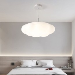 Lampada a sospensione LED a nuvola bianca, creativa, 12W/36W, 31x22 cm / 54x36 cm