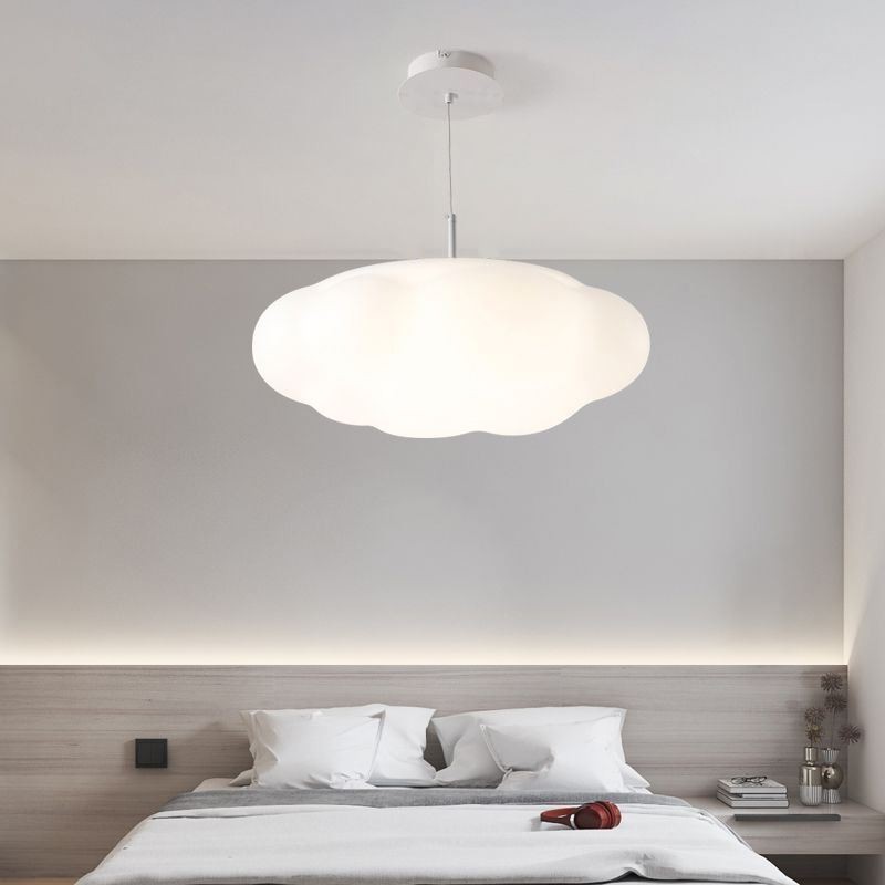 Lampada a sospensione LED a nuvola bianca, creativa, 12W/36W, 31x22 cm / 54x36 cm