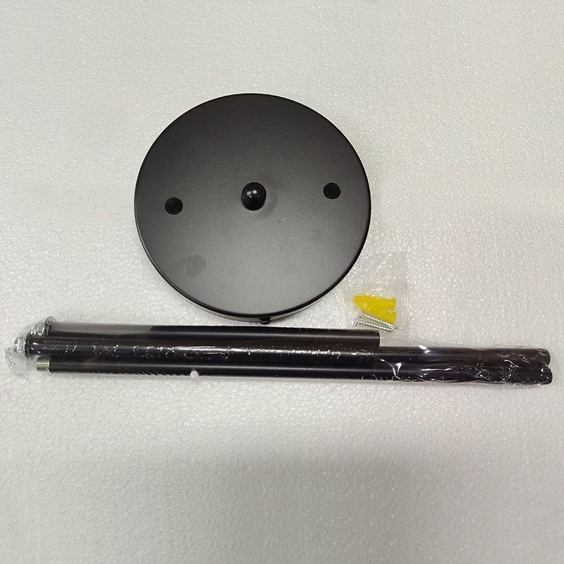 Lampadario a sospensione moderno in metallo con bolle di vetro trasparente