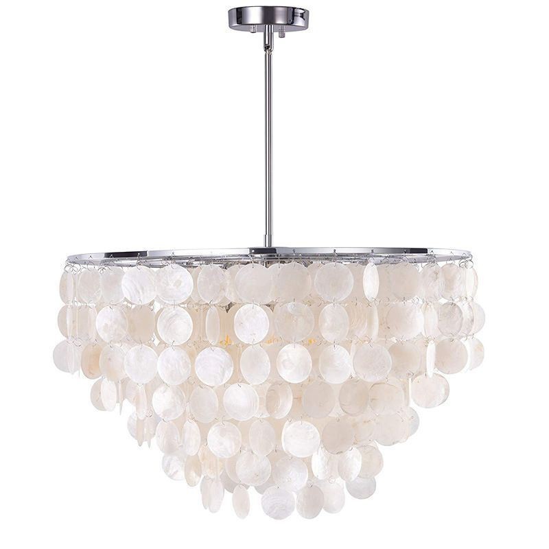 Lampada a sospensione conchiglia stile europeo contemporaneo