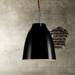 Lampadario mini moderno contemporaneo in metallo nero