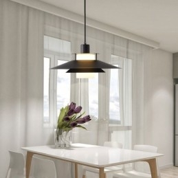 Lampada a sospensione nordica in alluminio moderna minimalista E26/E27 20x20x18 cm