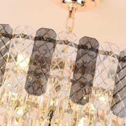 Lampadario a sospensione europeo in cristallo