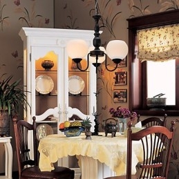 Lampadario classico a candela in bronzo 1 livello 3 luci E26/E27