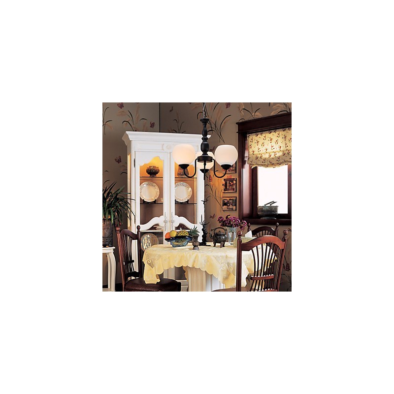 Lampadario classico a candela in bronzo 1 livello 3 luci E26/E27
