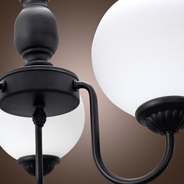 Lampadario classico a candela in bronzo 1 livello 3 luci E26/E27