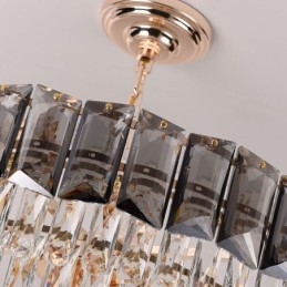 Lampada a sospensione in cristallo contemporanea