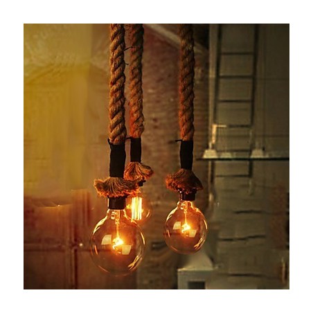 Lampadario classico mini in vetro 1 luce E12/E14 18x17 cm