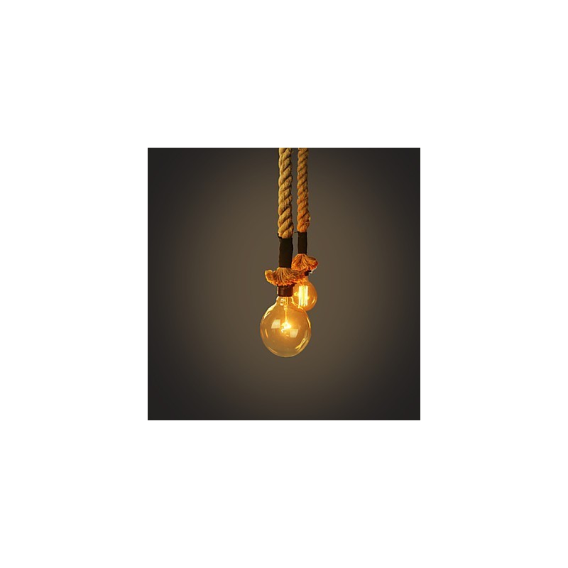 Lampadario classico mini in vetro 1 luce E12/E14 18x17 cm