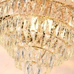 Lampadario a sospensione in cristallo stile europeo 6/9/12 luci E12/E14