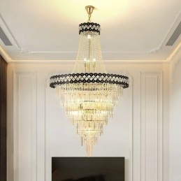 Lampadario a sospensione in cristallo europeo da soffitto