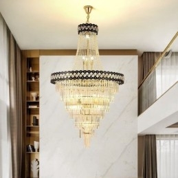 Lampadario a sospensione in cristallo europeo da soffitto