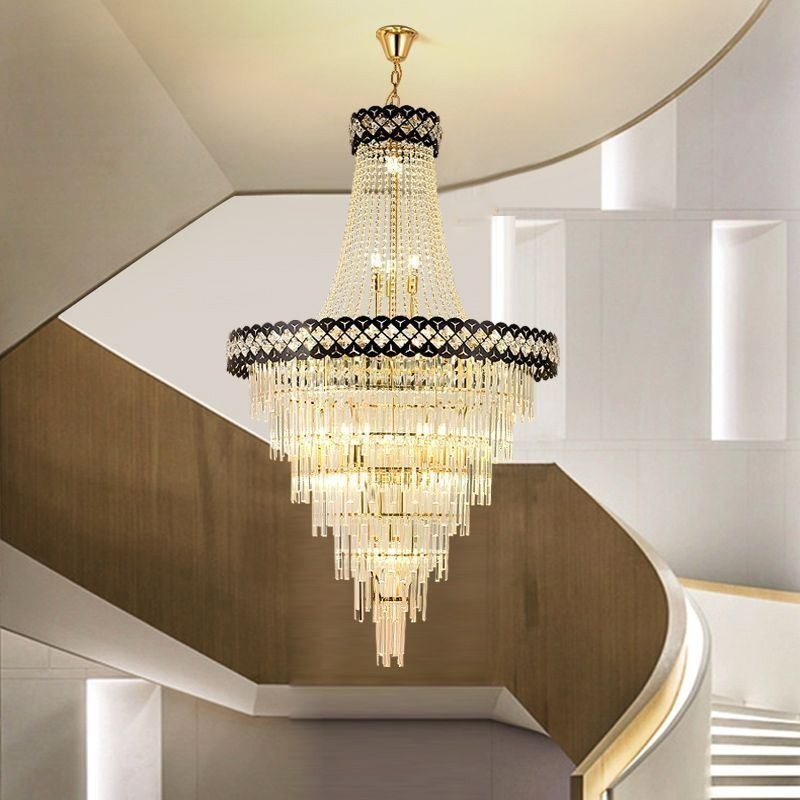 Lampadario a sospensione in cristallo europeo da soffitto