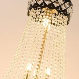 Lampadario a sospensione in cristallo europeo da soffitto