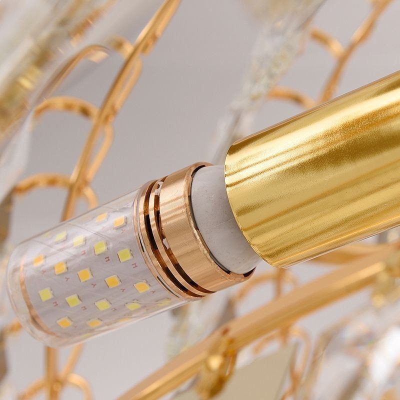 Lampadario a sospensione in cristallo europeo da soffitto