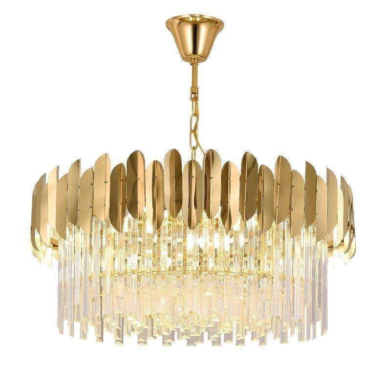 Lampada a sospensione in cristallo K9 stile europeo