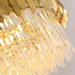 Lampada a sospensione in cristallo K9 stile europeo