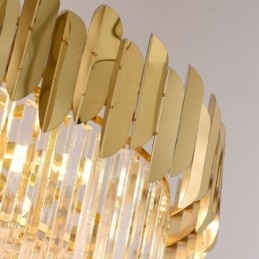 Lampada a sospensione in cristallo K9 stile europeo