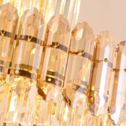Lampada a sospensione in cristallo moderna europea