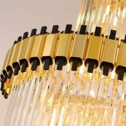 Lampada a sospensione in cristallo K9 moderna
