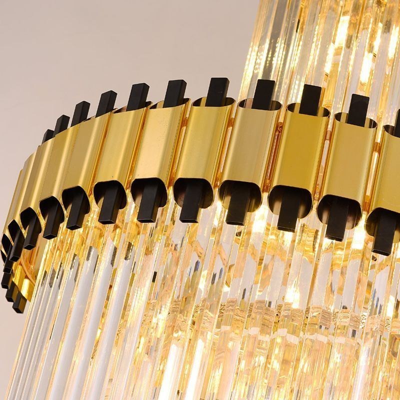 Lampada a sospensione in cristallo K9 moderna