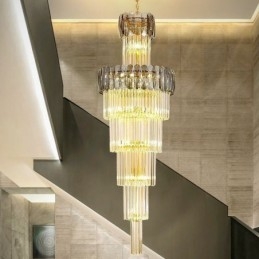 Lampada a sospensione europea moderna in cristallo K9