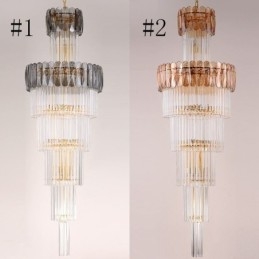 Lampada a sospensione europea moderna in cristallo K9