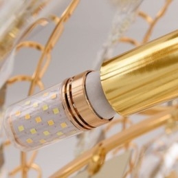 Lampada a sospensione europea moderna in cristallo K9