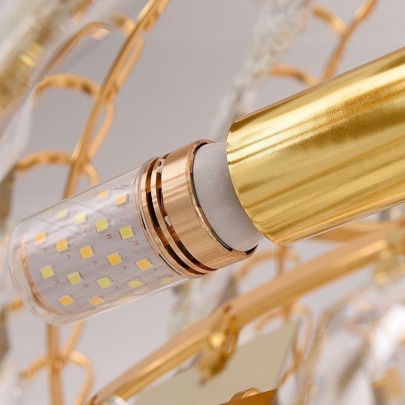 Lampada a sospensione moderna in cristallo
