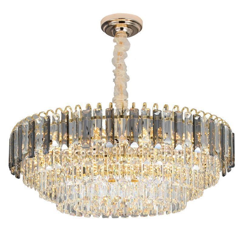 Lampada a sospensione in cristallo stile europeo 12/16 luci E12/E14