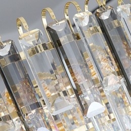 Lampada a sospensione in cristallo stile europeo 12/16 luci E12/E14