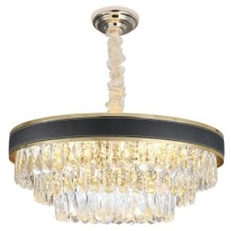 Lampadario moderno in cristallo 9/12/16 luci E12/E14