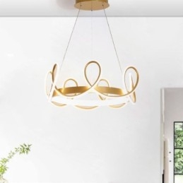 Lampada a sospensione LED Crown in alluminio 1 luce
