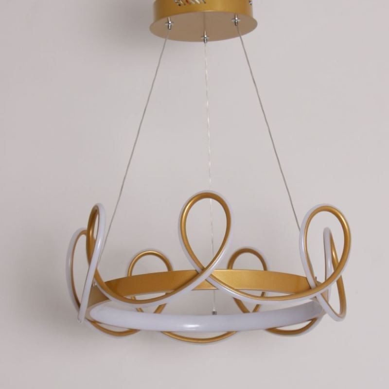 Lampada a sospensione LED Crown in alluminio 1 luce