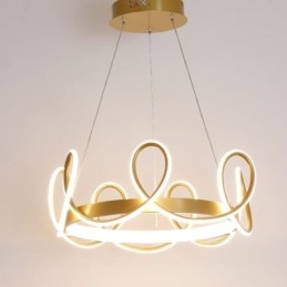 Lampada a sospensione LED Crown in alluminio 1 luce