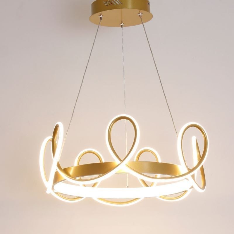 Lampada a sospensione LED Crown in alluminio 1 luce