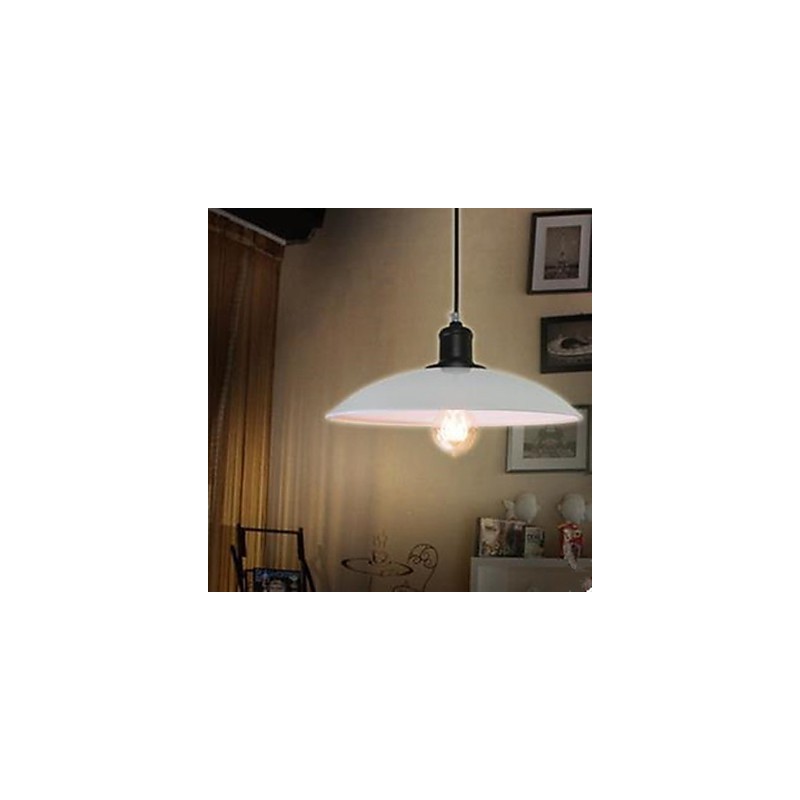 Lampadario a sospensione rustico tradizionale classico a candela luce bianca a goccia