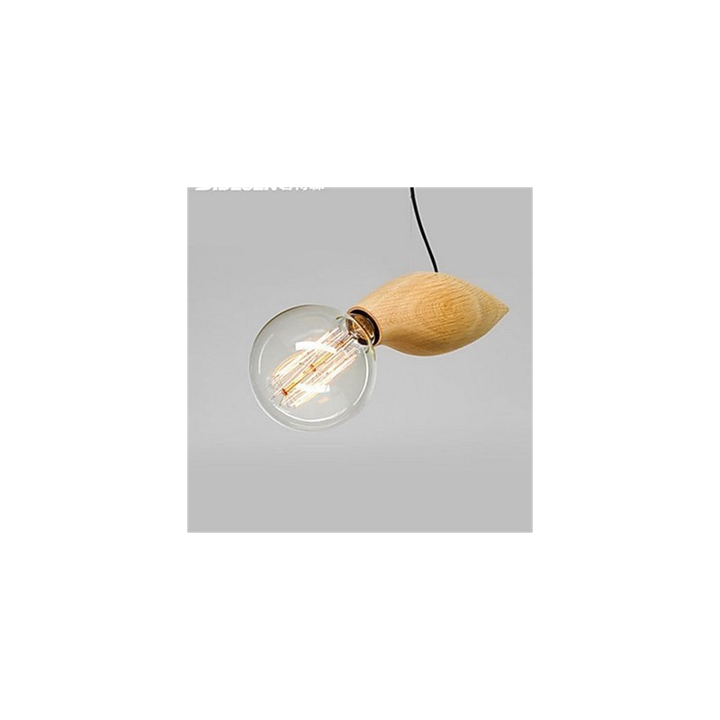 Lampadario a sospensione mini country retrò con uccellino, 35 cm