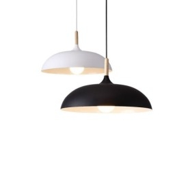 Lampada a sospensione moderna Macaron colorata in alluminio E26/E27